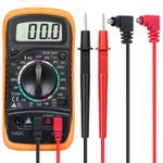 Digital Multimeter – AC/DC Voltage, Current, Ohm Meter for DIY & Electronics