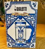Bialetti X Dolce&Gabbana Mediterranean Blue Coffee French Press Preziosa 350ml