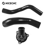 For Husqvarna Norden 901 3-Layer Reinforced Radiator Hose Water Connection 22-25