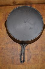 Pre Griswold Erie #9 Cast Iron Skillet  - Rare and hard to find!