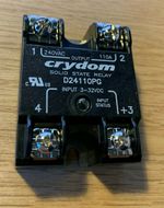 Sensata / Crydom D24110PG 3-32VDC In 110A Solid State Relay.  £112 @ RS 358-2943