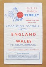 ENGLAND v WALES 1943 (27/2/43) *Good Condition Football Programme*