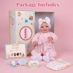 BABESIDE Realistic Baby Dolls Dolls 17 inch Newborn Baby Doll Christmas gift 