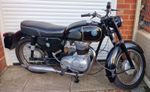AJS 250cc Petrol Black Motorcycle 1960