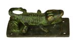 Small Crocodile Shape Door Bell Antique Style Brass Handcrafted Door Knocker