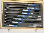 Moore & Wright External Micrometer Set 0 - 200mm range - excellent condition