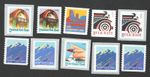 US. 2902,2903,2904,2904A,2904B,2905,2906,2910,2911,2912A. (10) Coils MNH