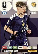 Ben Gannon-Doak Scotland Panini Adrenalyn XL World Cup 2026 Hand Signed Card