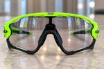 Oakley Jawbreaker Photochromic Cycling Sunglasses – Neon Green – Immaculate