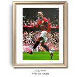 Cristiano Ronaldo Hand Signed Man Utd 16x12 Autograph Photo - PSA Approved & COA