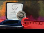 Cyprus, 2007,Silver Proof, Treaty Of Rome, 1 pound, Silver Coin, in official Box
