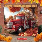 Pumpkin Harvest Garage Door Banner Fabric Party Holiday Backdrop XS