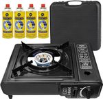 BARGAINS-GALORE Portable Gas Cooker Camp Stove 3000W Butane Travel Grill New
