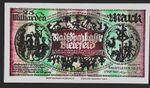 STADT- BIELEFELD-GERMAN 25 MILLIARDEN(25 BILLION) MARK BANKNOTES 1923- NOTES X 1