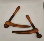 Antique Pair Treen Wooden Shoe Screw Stretchers Watts Patent