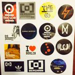 30 x Berlin Ibiza Club Aufkleber Stickers  Berghain Watergate Tresor Time Warp 