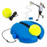 Tennis Trainer Training Practice Self-Study Rebound Balls Back Base Tool w/ Ball