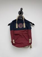 Fjallraven Kanken Classic 16L Backpack Navy Ox Red 23510 Two Tone Bag