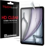 2x iPad Air 13 Clear Screen Protector HD Films 2026 M4 2025 M3 2024 M2 TECHGEAR