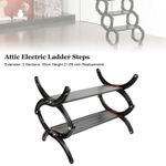 Attic Electric Ladder Steps Extended 2 Sections 55cm Height 21.65 inch Replace`