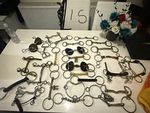 Mixed Lot Metal Horse Bits & Tack Hardware, Various Sizes.