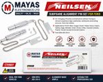 SUBFRAME ALIGNMENT PIN SET FOR FORD Focus, Fusion, Galaxy, Kuga, Mondeo Etc