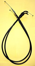 YAMAHA XT600 1990-1995 COMPLETE THROTTLE CABLE A & B  5BE-26302-00 , 26302-01