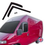 Wind Deflectors For Peugeot Boxer 1994-2004 Black GP