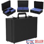 6 Slots Graded Card Case Box for 600+ 35PT 3"x4" Toploaders Trading Sports Cards
