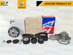 FOR CLIO SPORT 172 182 DEPHASER PULLEY GENUINE  TIMING BELT KIT WATER PUMP NEW