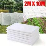 10m Garden Fleece 17gsm 2m Wide Horticultural Frost Plants Protection Cover UK
