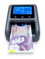 Automatic Money Detector 7-Point Check for GBP, EUR, USD – Fast Cash Authenticat