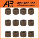 12x Crown Wheel Nuts 1/2" UNF for Ford 2000 2600 3000 3600 4000 4600 Tractor