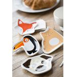 Novelty Tea Bag Holder - Pug/Toucan/Cat/Fox