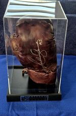 Anthony Joshua Hand Signed Vintage Style Boxing Glove & Premium Display Case COA
