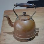 Vintage large Premier System copper electric kettle untested so for display