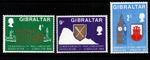 GIBRALTAR SG233/5 1969 COMMONWEALTH PARLIAMENTARY ASSOCIATION MNH