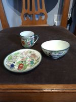 Japanese Eggshell Porcelain 3 Piece Set