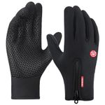 Waterproof Thermal Touchscreen Cycling Gloves Men Women Winter Non-Slip S/M/L