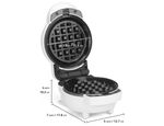 6-in-1 Mini Waffle Pancake Maker Removable Plates Non-Stick 6 Pattern Plates 