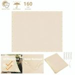 2X3/3X3/3X4/4X5M Sun Shade Sail Waterproof Outdoor Square Rectangle Garden Patio