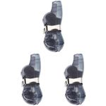 Durable Dark Grey Plastic Bike Chain Cleaner Tool Reusable Device for Motorcycle