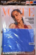 Vogue UK magazine July 2026 Zoë Kravitz: "It's an Energy thing" + Blue Pouch