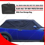 Tailored Convertible Car Half Cover Roof Protector for BMW MINI R52 R57 F57 04+