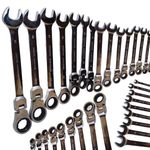 Ratchet Spanner Combi Flexi Metric Flexible 8-32mm Ratchet Wrench