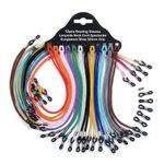 12pcs Reading Glasses Lanyards Neck Cord Spectacles Sunglases Strap Silicon Grip