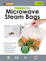 Microwave Steam Bags - Size: Medium -200 PK - GREAT VALUE MEGA PACK