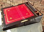 Cheerful Coromandel Writing slope ready to use with key and secret compartments