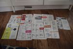 Vintage YALE Lock Locks Advertising sheets product information Retro - V RARE