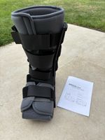 INDESmed Walking Support lightweight Boot Adult with Adjustable Straps